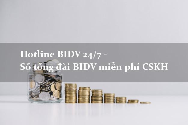 Hotline BIDV 24/7 - Số tổng đài BIDV miễn phí CSKH Hotline BIDV 24/7 - Số tổng đài BIDV miễn phí CSKH