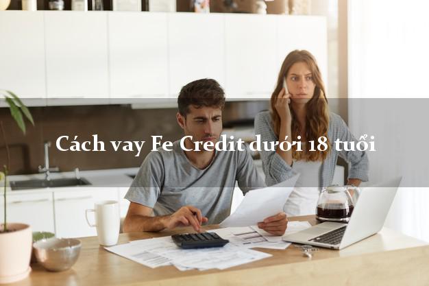 Cách vay Fe Credit dưới 18 tuổi
